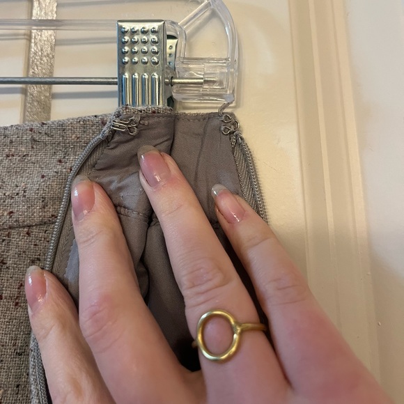 The Limited Grey Wool Blend Circle Skirt Size S - Picture 6 of 11